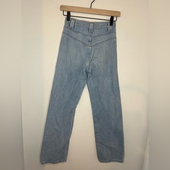 Reformation 70s Jeans Skye High Rise Size 24 - Picture 5 of 12